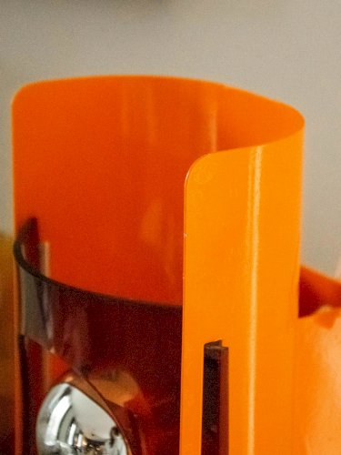 Suzette, l'applique Space Age en plexi orange N°122
