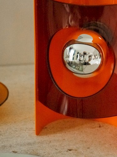 Suzette, l'applique Space Age en plexi orange N°122