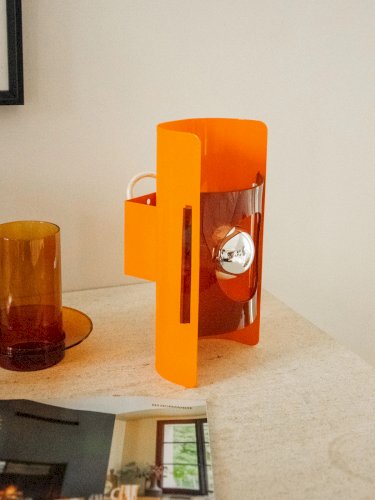 Suzette, l'applique Space Age en plexi orange N°122