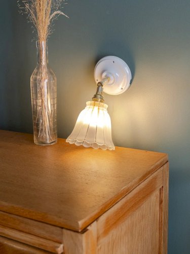 Suzette, l'applique tulipe en verre N°115