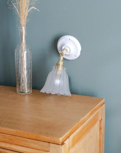 Suzette, l'applique tulipe en verre N°115