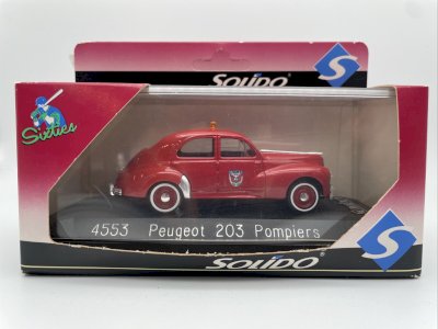 Peugeot 203 Pompier 1/43 Solido