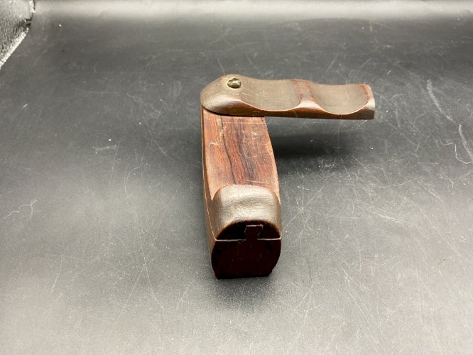 Tabatière à système curiosité secret  art populaire