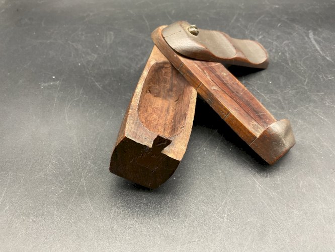 Tabatière à système curiosité secret  art populaire