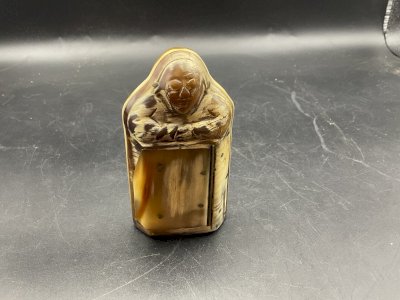 Tabatière boîte érotique Fanny personnage XIXème