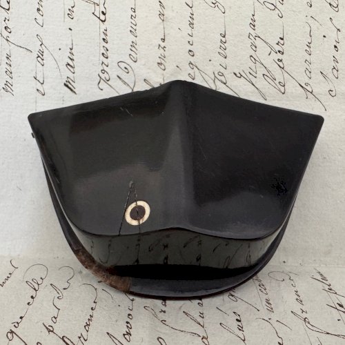Tabatière en corne bicorne de Napoléon Bonaparte première moitié XIXe M4088