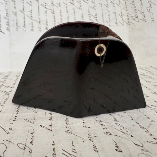 Tabatière en corne bicorne de Napoléon Bonaparte première moitié XIXe M4088