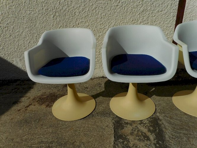 TABLE + 4 FAUTEUILS DE SALLE A MANGER GROSFILEX