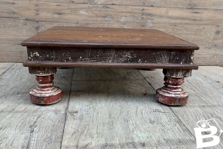 Table à thé en teck birman