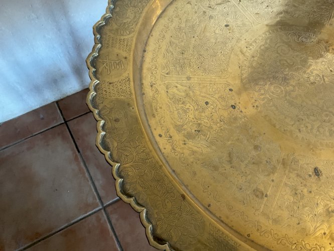 Table à Thé indo chine , Chinoise XIXème décor dragon …….