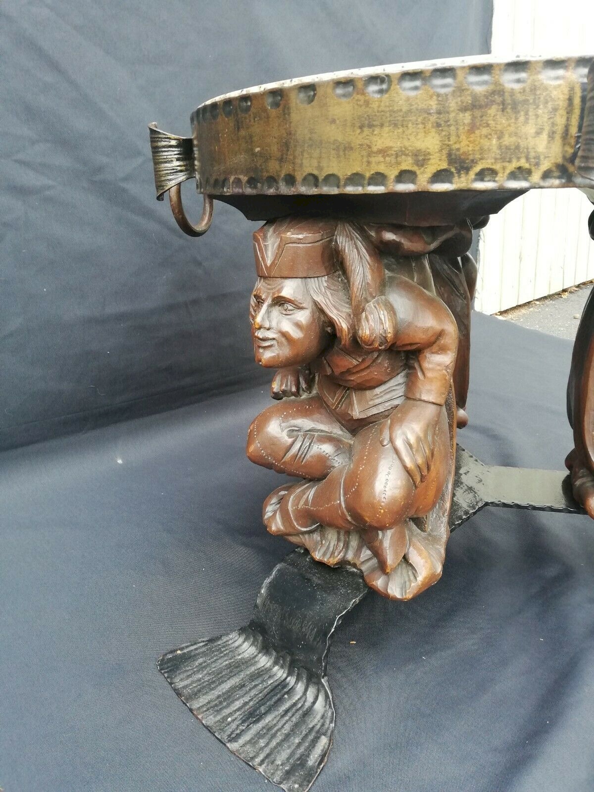 Table Bureau En Chêne Et Hêtre – 1900