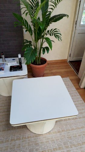 Table basse / bout de canapé Bernard Brunier 1960s