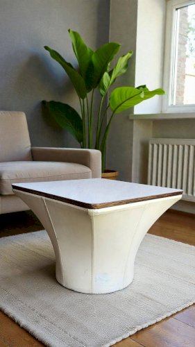 Table basse / bout de canapé Bernard Brunier 1960s