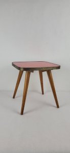 Coffee table, side table in formica 1960.
