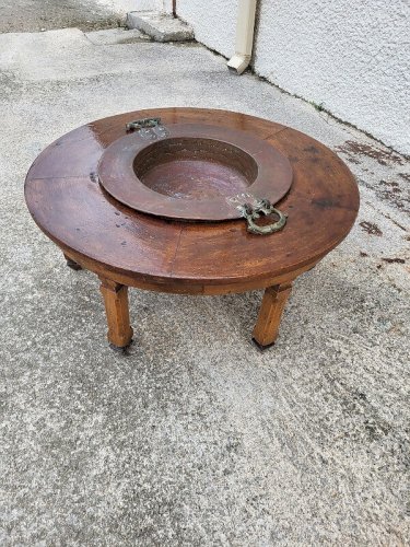 TABLE BASSE BRASERO ANCIENNE DU XIX ème SIECLE