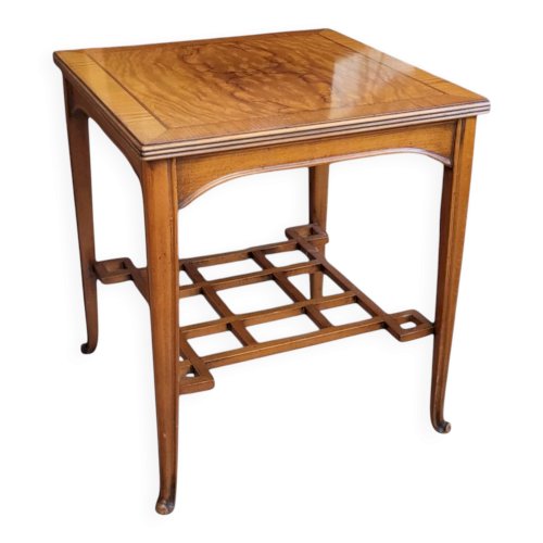 Table basse, dappoint Art Nouveau 1900