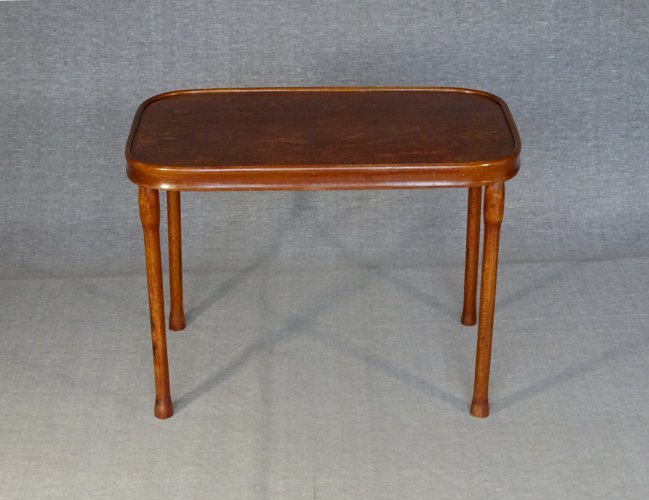 Table basse de Kohn , 1910 hors catalogue, No Thonet , legno curvato