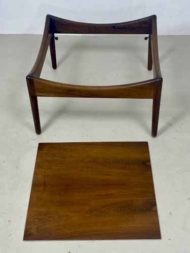 Table basse des années 60, en palissandre – design Kristian Vedel pour Sør