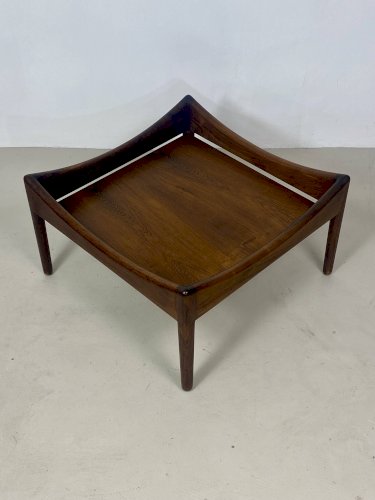 Table basse des années 60, en palissandre – design Kristian Vedel pour Sør