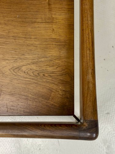 Table basse des années 60, en palissandre – design Kristian Vedel pour Sør