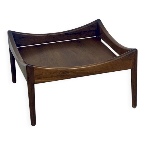 Table basse des années 60, en palissandre – design Kristian Vedel pour Sør