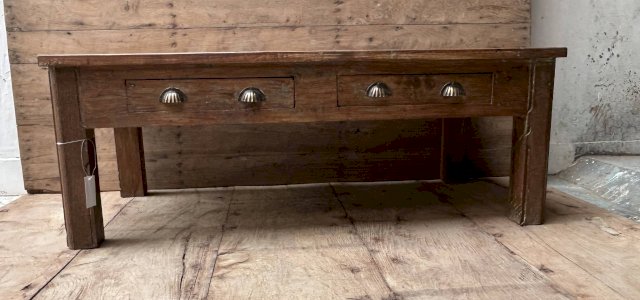 table basse en teck birman