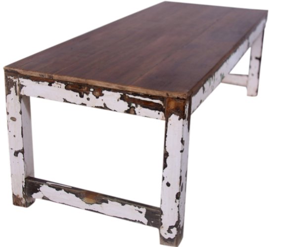 Table basse en teck birman