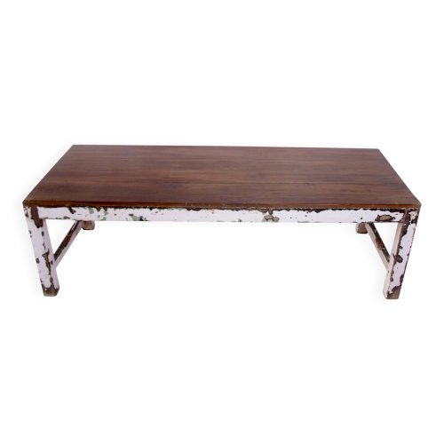 Table basse en teck birman