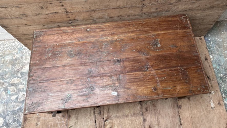 table basse en teck birman