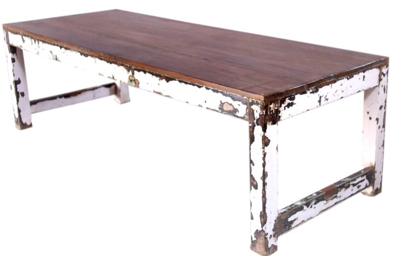 Table basse en teck birman