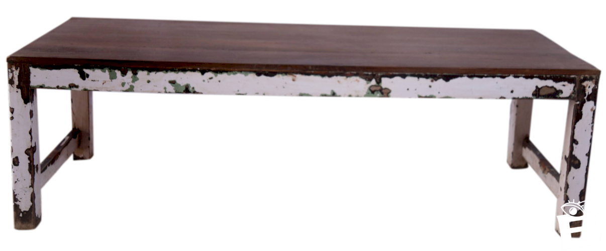 Table basse en teck birman