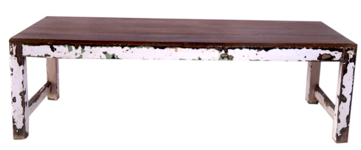 Table basse en teck birman