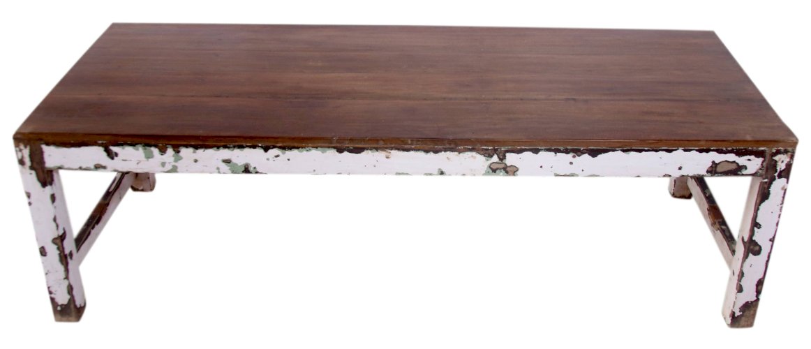 Table basse en teck birman