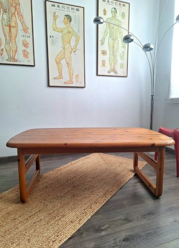 table basse Holte vintage par C.F. Christensen, Silkeborg Møbelfabrik, Danemark