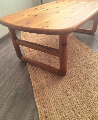 table basse Holte vintage par C.F. Christensen, Silkeborg Møbelfabrik, Danemark