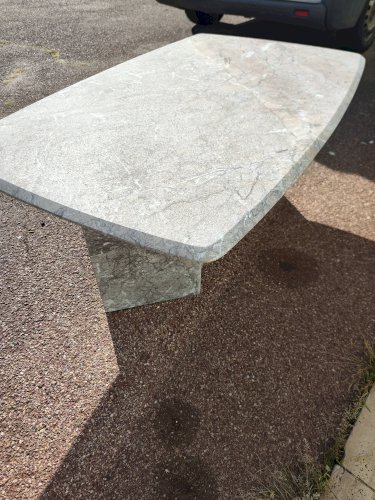 Table basse marbre Gris