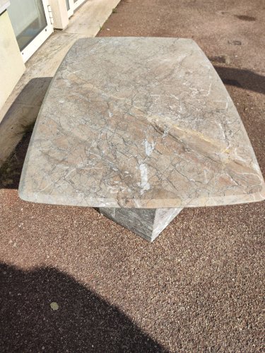Table basse marbre Gris