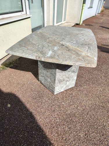 Table basse marbre Gris