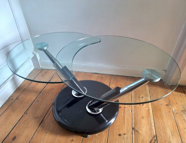 Table basse modulable Draenert Studio par Georg Appelshauser, meuble vintage
