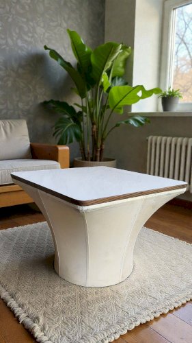Table basse  mushroom bernard brunier / 1960s