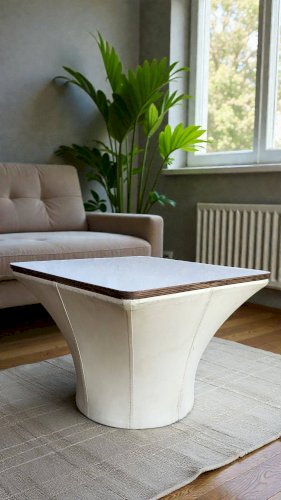 Table basse  mushroom bernard brunier / 1960s