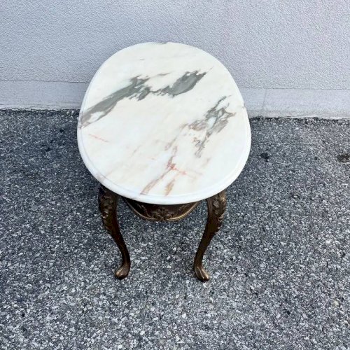 Table basse ovale Louis XV