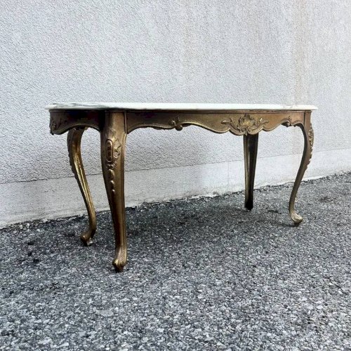 Table basse ovale Louis XV