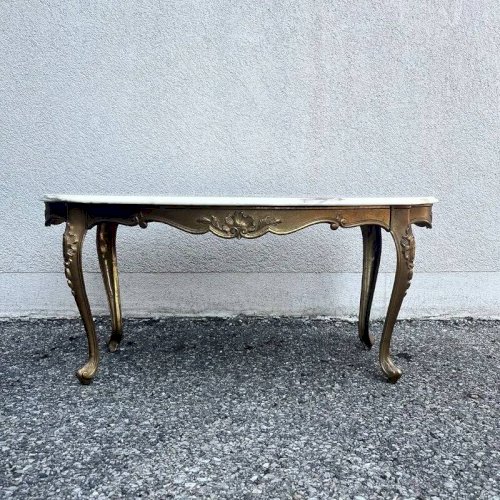 Table basse ovale Louis XV