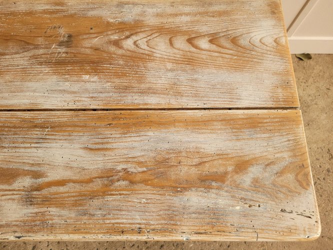 Table basse patinée