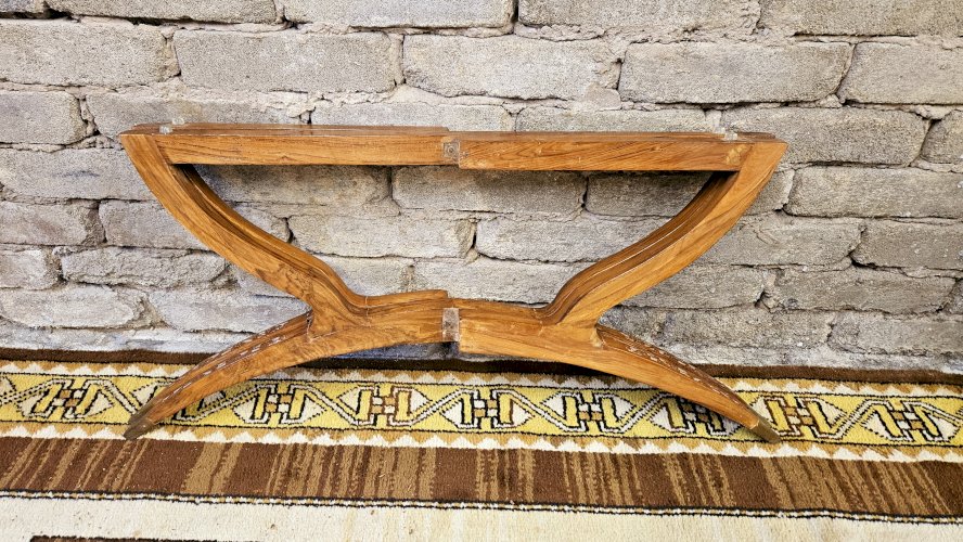 Table basse pieds araignée 1960 vintage 