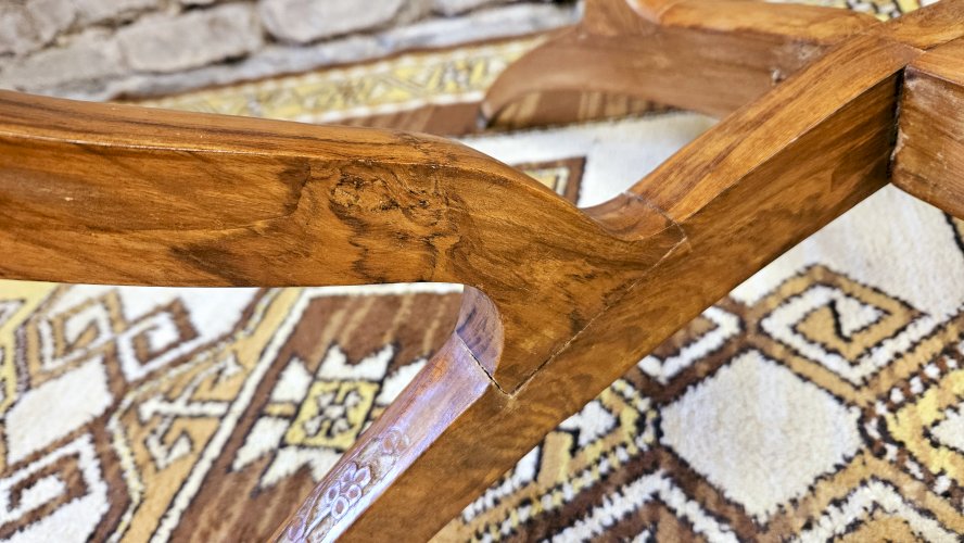 Table basse pieds araignée 1960 vintage 