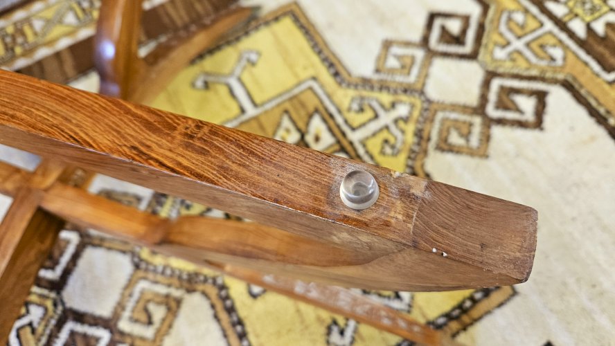 Table basse pieds araignée 1960 vintage 