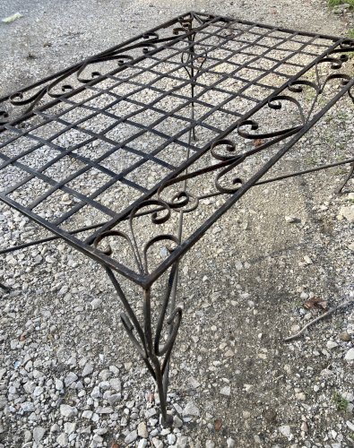 Table basse pour le salon ou pour le jardin - fer forgé 