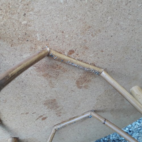Table basse rotin